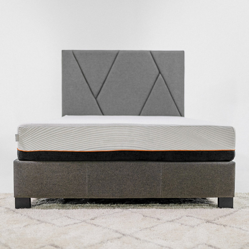 Matelas en mousse viscoélastique imprégnée de cuivre rafraîchissant, Très grand lit, 10"