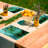 Polyester Abstract Rectangle Placemat