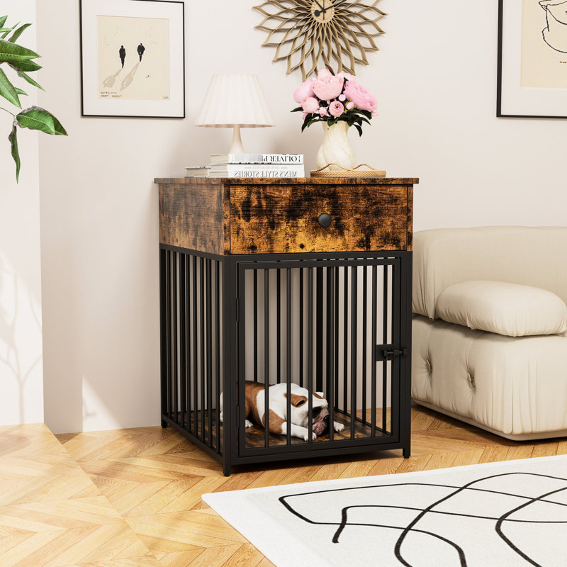 Cage à chien avec cage pour les petits chiens