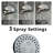 High-Pressure Rain Shower Head With 3 Spray Modes, 4 Inch Fixed Bathroom Rainfall Showerhead With Adjustable Swivel Ball Joint, Bathroom Accessories-114229237