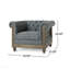 Fauteuil d'appoint Club