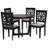 Shaundrel 4 - Person Pedestal Dining Set-1345342148