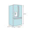 Café 36" French-Door 27.8 cu. ft. Smart Refrigerator with Hot Water Dispenser-710309286