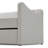 ClickDecor Carmina Upholstered Tufted Daybed Sofa with Roll-Out Twin Trundle Bed, Beige-2137996528