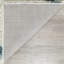 Tapis ivoire / bleu clair Alonnah-350176150
