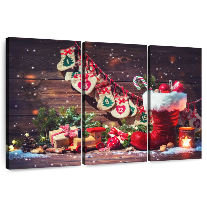 Lelend Christmas Concept Decor, 24" H x 38" W