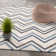 Laquaya Hand Tufted Wool Chevron Rug