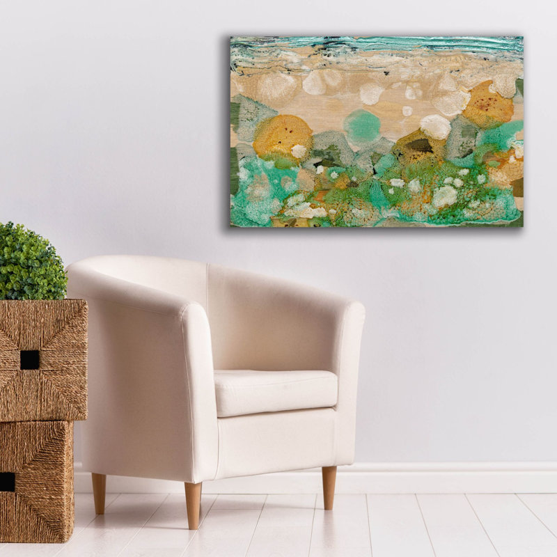  «Beneath The Waves 2» par Alicia Ludwig, art mural sur toile, H 26 po x l 40 po