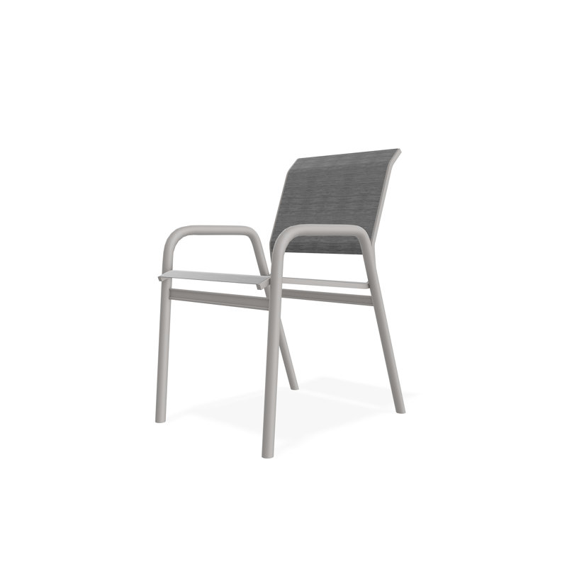 Chaise bistro Gardenella, Gris anthracite Collect, Gris chaleureux