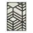Toile encadrée de bois rustique foncé