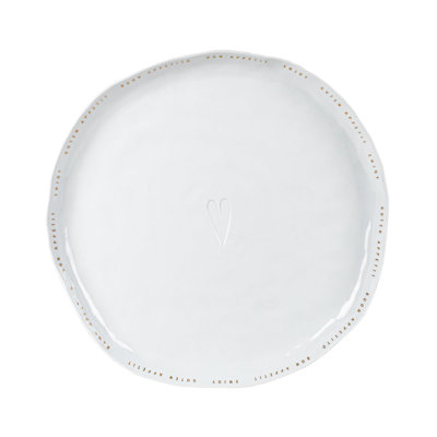 Bon Appetit Porcelain Serving Plate