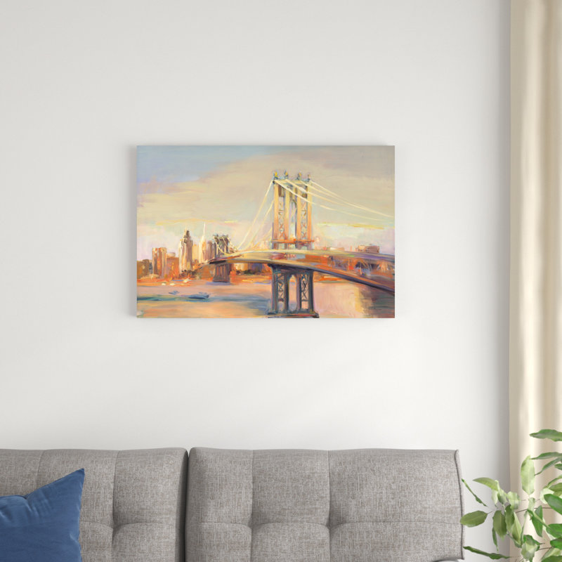 Manhattan Reflection, H 20 po x l 30 po x P 1,25 po