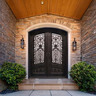 Crowned Garden Iron Door