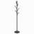Black Coat Rack With 18 Hooks