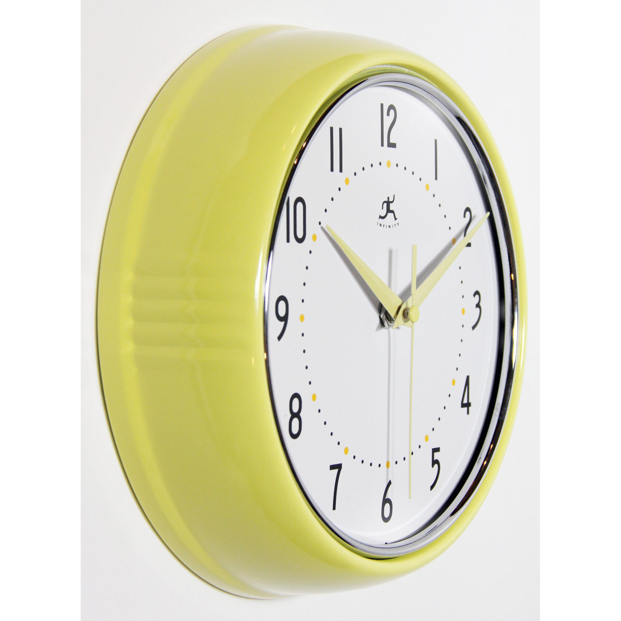 Desdra Metal Wall Clock, Aura, Small