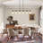 Barrile 6 - Light Matte Black Kitchen Island Pendant Linear Light Fixture Island Lights for Kitchen