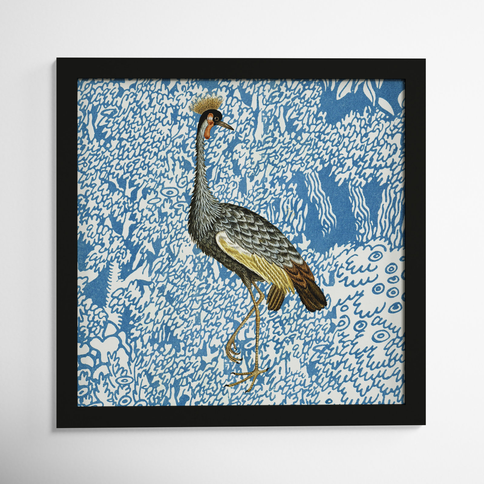 Bird Pose 2 by Oliver Gal, Black, 26" H x 26" W x 0.5" D