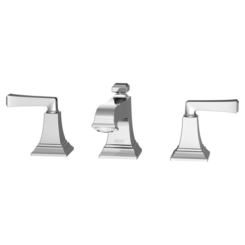 Town Square S Widespread 2-handle Bathroom Faucet with Drain Assembly, Polished Chrome