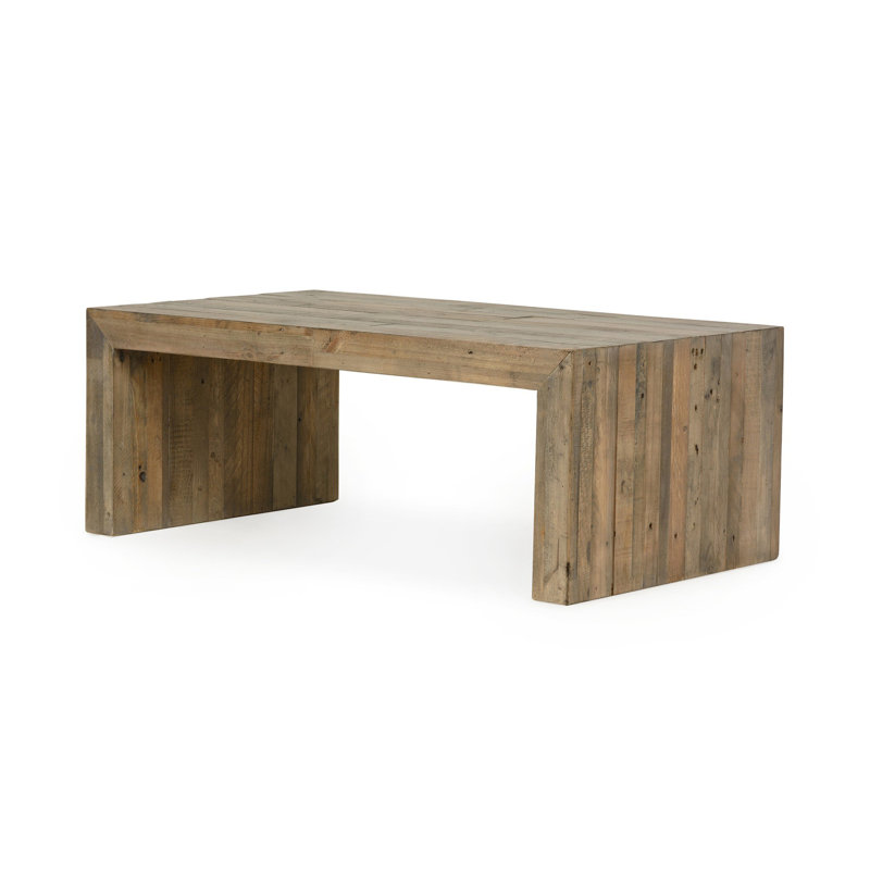 Modern 42" Coffee Table-Stone