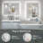 Black Framed LED Bathroom Mirror with Frontlit and Backlit, Lighted Vanity Mirror for Wall, Double Lighting 3 Colors Dimmable, Anti-Fog, Tempered Glass Shatter-Proof (Horizontal/Vertical)-1160475641-1160475636