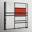 Composition No. 4 With Red And Blue by Piet Mondrian - Wrapped Canvas Art Prints-1613921407
