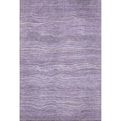 Premium Machine Washable Varroville AMF1704 Stripes Rug