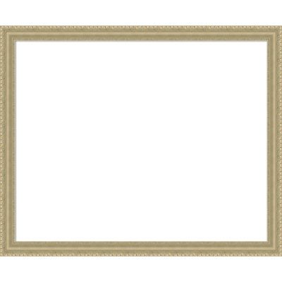 Champagne Teardrop Framed Dry Erase Magnetic Board Organization Boards