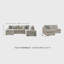 Canapé modulaire 2 pièces Springlake-90630137