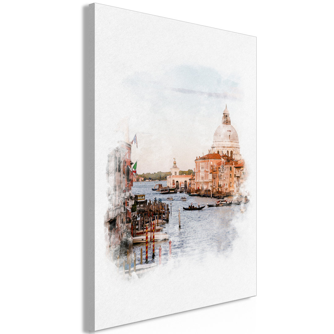 Leinwandbild Watercolour Venice