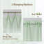 Paire de rideaux transparents avec passe-tringle Crinkle-110479044-110479043