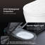 Smart Heated Seat Bidet With Ambient Light,Auto Lid,Warm Air Dryer, LED Display, Night Light