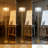 Modern Gold Floor Lamp With K9 Crystal Shade, Mid-Century Tall Standing Lamp For Living Room, Bedroom, Office, And Nursery, Brass Finish With Foot Switch
