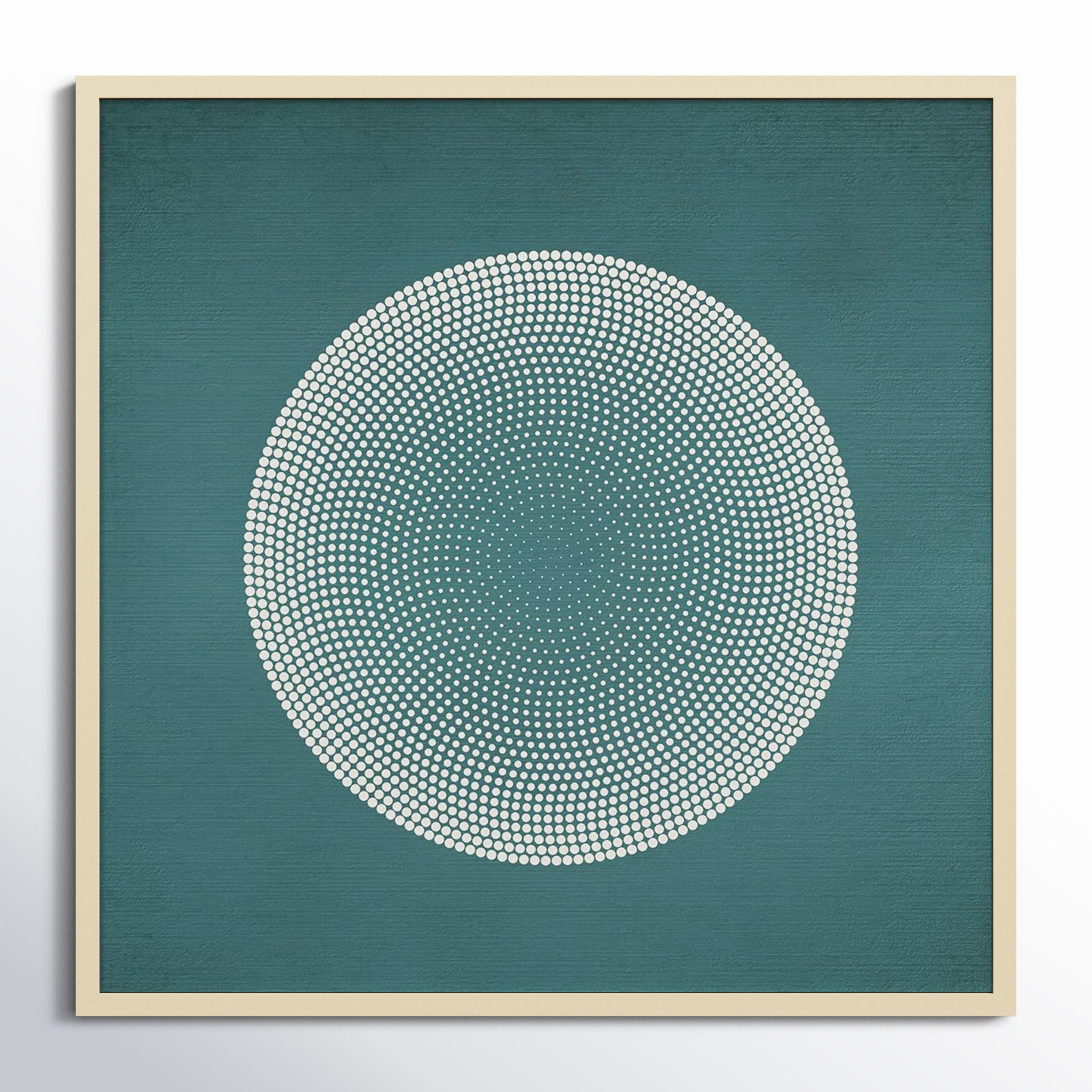 Circles Print by Incado, Brown, 33" H x 33" W x 1" D