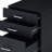 Bowden Contemporary 3-Drawer Rectangular File Cabinet with Wheels-1316920044