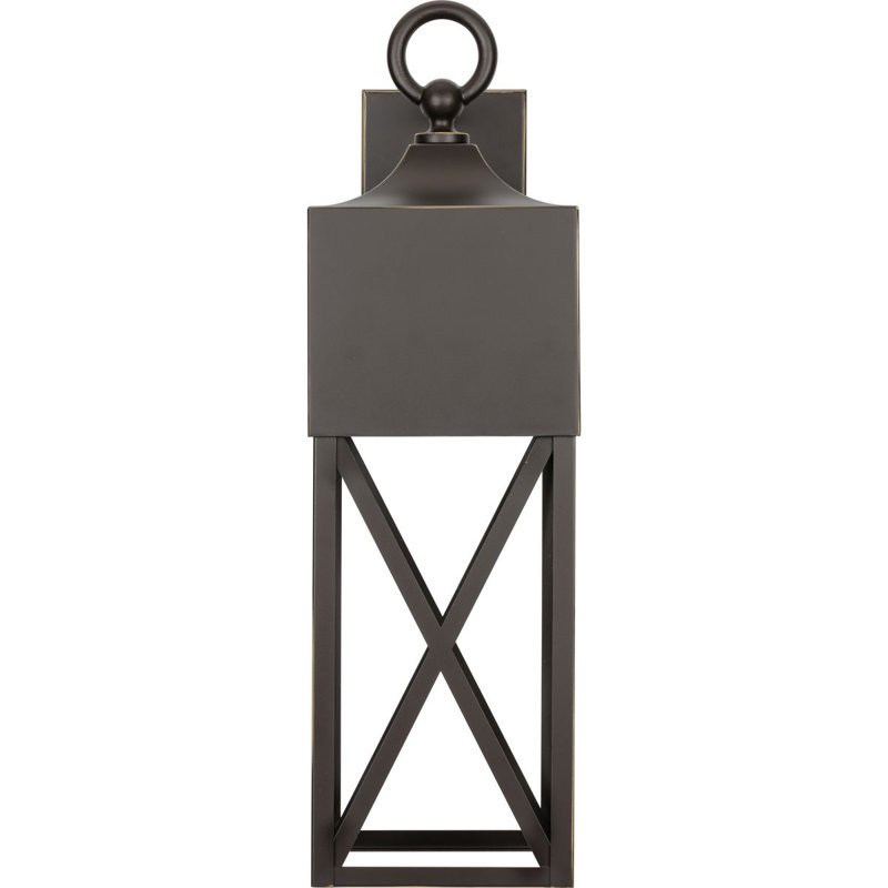 Corneau Wall Light, Antique Bronze, 23.3" H x 7" W x 9.5" D