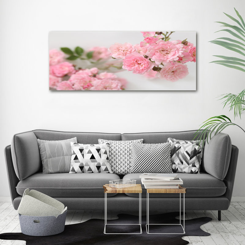 Wild Roses - No Frame Print on Canvas