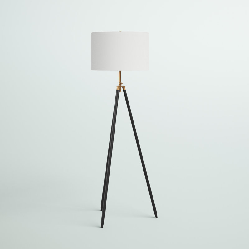 Arlie 67'' Brushed Tripod Floor Lamp