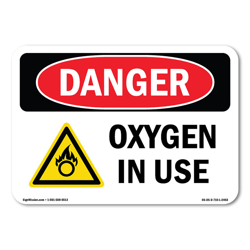 Adhésif décoratif à l'oxygène 7 po x 5 po, H 5 po x l 7 po x P 0,1 po