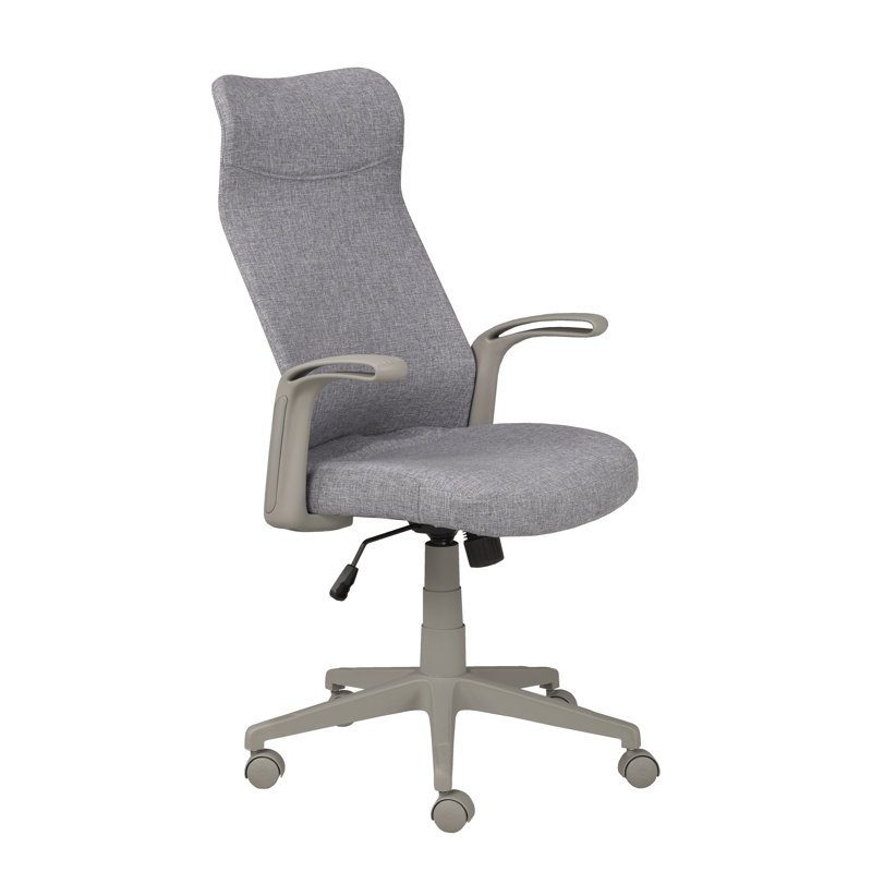 Fauteuil de jeu ergonomique en simili cuir Milan, gris, gris