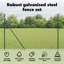 Vidaxl Hexagon Fence Steel-114621844-114621850
