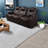 Adjustable Power Recliner, Genuine Leather Comfort, Modern Home Relaxation