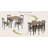 Compact 4-Person Dining Table Set