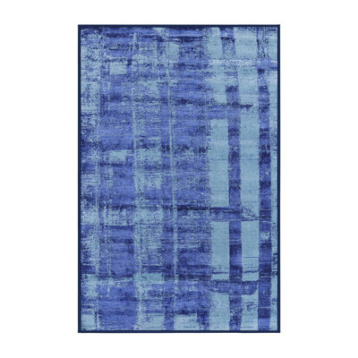 Tapis bleu Hamtramck