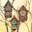 Ornement en forme de pince de la collection Designocracy