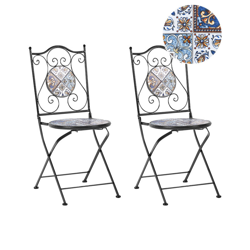 Foldable Outdoor Patio Dining Side Chair