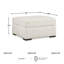 Repose-pieds standard large de 39 po Chessington