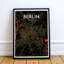 Berlin City Map - Unframed Graphic Art Print on Paper-788538715-672492520