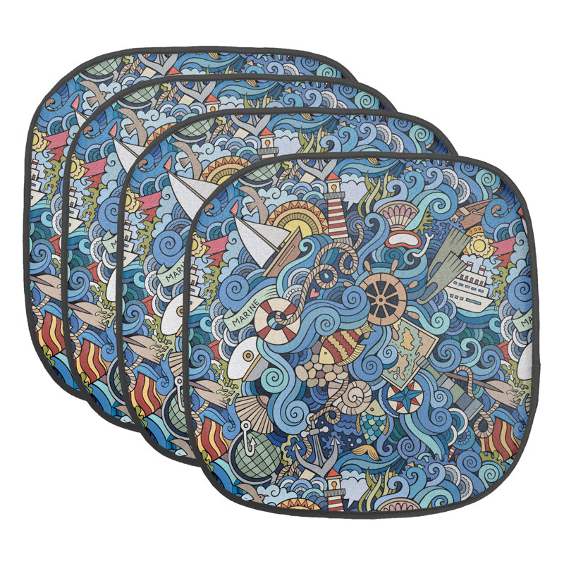 Coussin de siège papillon