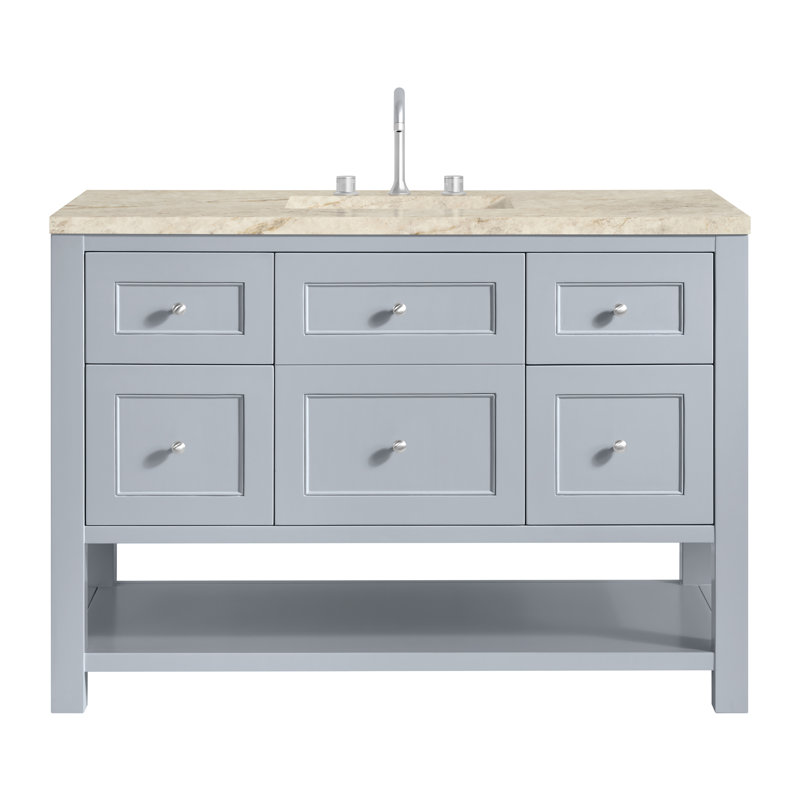 Breckenridge 48 in. Single Vanity, Serenity Blue, Tajnar Eclos