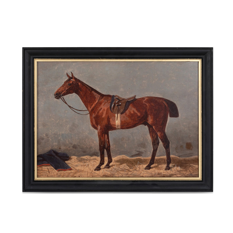 English Riding Horses Framed Print